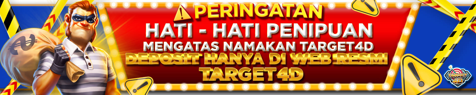 Hati hati penipuan Target4D